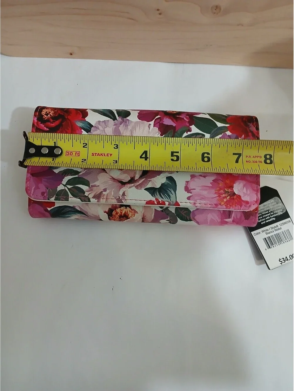 WOMEN'S JULIA BUXTON COLORFUL ROSE WALLET